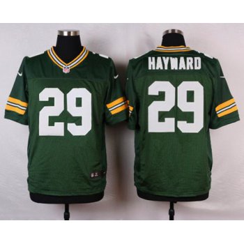 Men's Green Bay Packers #29 Casey Hayward Green Team Color NFL Nike Elite Jersey