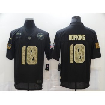Men's Arizona Cardinals #10 DeAndre Hopkins Black Camo 2020 Salute To Service Stitched NFL Nike Limited Jersey