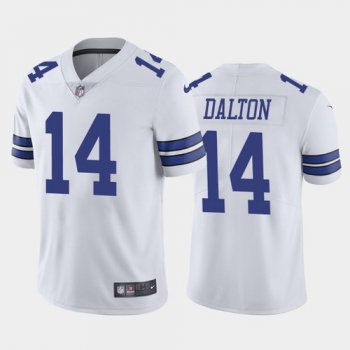 Men's Dallas Cowboys #14 Andy Dalton White 2020 NEW Vapor Untouchable Stitched NFL Nike Limited Jersey