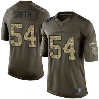 Cowboys #54 Jaylon Smith Green Men's Stitched Football Limited 2015 Salute to Service Jersey
