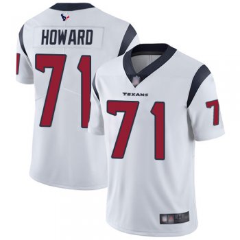 Texans #71 Tytus Howard White Men's Stitched Football Vapor Untouchable Limited Jersey
