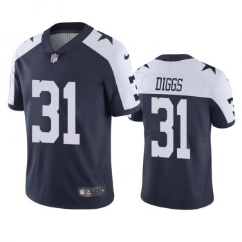 Men's Dallas Cowboys #31 Trevon Diggs Navy 2020 NFL Draft Alternate Vapor Limited Jersey