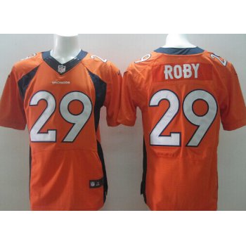 Nike Denver Broncos #29 Bradley Roby 2013 Orange Elite Jersey