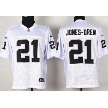 Nike Oakland Raiders #21 Maurice Jones-Drew Black White Jersey