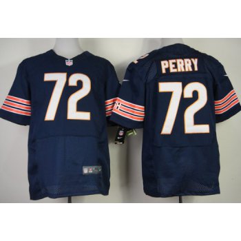 Nike Chicago Bears #72 William Perry Blue Elite Jersey
