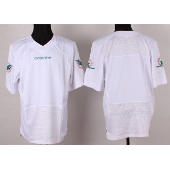 Nike Miami Dolphins Blank 2013 White Elite Jersey