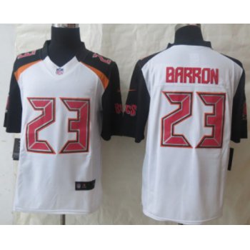 Nike Tampa Bay Buccaneers #23 Mark Barron 2014 White Limited Jersey