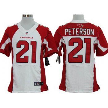 Nike Arizona Cardinals #21 Patrick Peterson White Elite Jersey