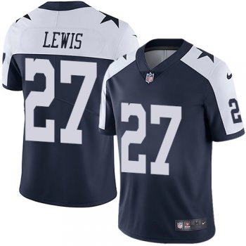 Nike Cowboys #27 Jourdan Lewis Navy Blue Men's Throwback Alternate Vapor Untouchable Limited Player NFL Jersey