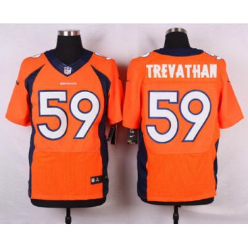 Men's Denver Broncos #59 Danny Trevathan Navy Blue Alternate NFL Nike Elite Jersey