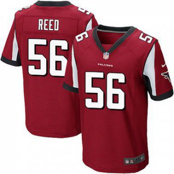 Men's Atlanta Falcons #56 Brooks Reed Red Team Color NFL Nike Elite Jersey