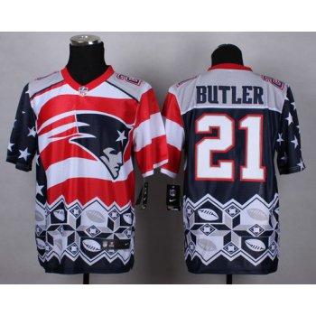 Nike New England Patriots #21 Malcolm Butler 2015 Noble Fashion Elite Jersey