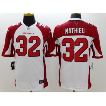 Nike Arizona Cardinals #32 Tyrann Mathieu White Limited Jersey