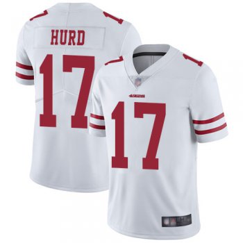 49ers #17 Jalen Hurd White Men's Stitched Football Vapor Untouchable Limited Jersey
