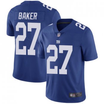 Giants #27 Deandre Baker Royal Blue Team Color Men's Stitched Football Vapor Untouchable Limited Jersey
