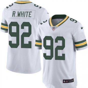 Men's Green Bay Packers #92 Reggie White White 2016 Color Rush Stitched NFL Nike Limited Jersey