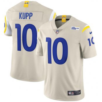 Nike Los Angeles Rams #10 Cooper Kupp Bone 2020 New Vapor Untouchable Limited Jersey