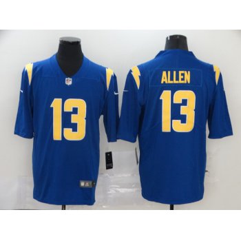 Men's Los Angeles Chargers #13 Keenan Allen Royal Blue 2020 NEW Color Rush Stitched NFL Nike Limited Jersey