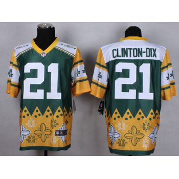 Nike Green Bay Packers #21 Ha Ha Clinton-Dix 2015 Noble Fashion Elite Jersey
