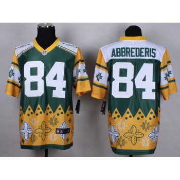 Nike Green Bay Packers #84 Jared Abbrederis 2015 Noble Fashion Elite Jersey