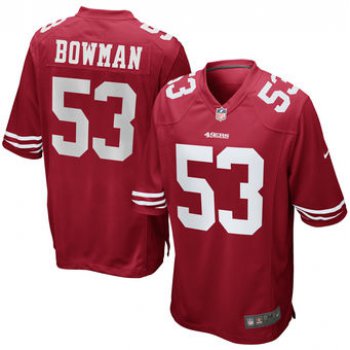 Navorro Bowman San Francisco 49ers Nike Game Jersey - Scarlet