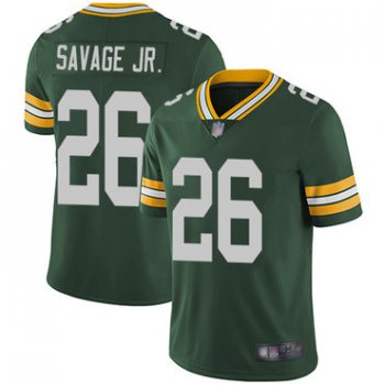 Packers #26 Darnell Savage Jr. Green Team Color Men's Stitched Football Vapor Untouchable Limited Jersey
