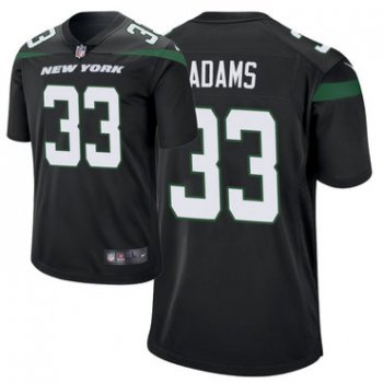 Size XXXXXXX Men's Nike New York Jets 33 Jamal Adams Black New 2019 Vapor Untouchable Limited Jersey