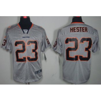 Nike Chicago Bears #23 Devin Hester Lights Out Gray Elite Jersey