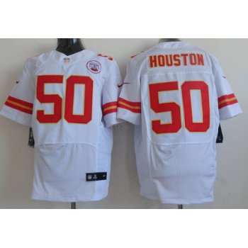 Nike Kansas City Chiefs #50 Justin Houston White Elite Jersey