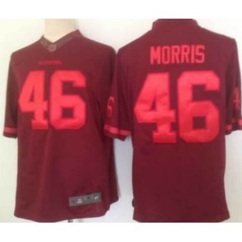 Nike Washington Redskins #46 Alfred Morris Drenched Limited Red Jersey
