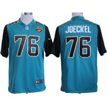 Nike Jacksonville Jaguars #76 Luke Joeckel 2013 Green Game Jersey