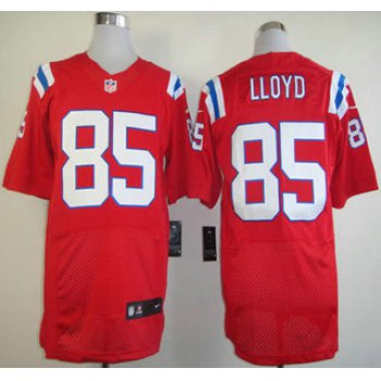 Nike New England patriots #85 Brandon Lloyd Red Elite Jersey