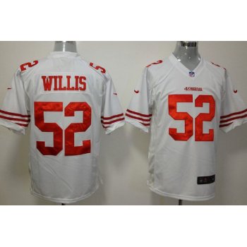 Nike San Francisco 49ers #52 Patrick Willis White Game Jersey