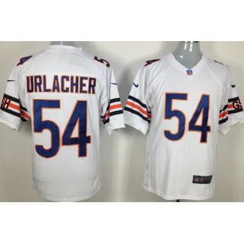 Nike Chicago Bears #54 Brian Urlacher White Game Jersey