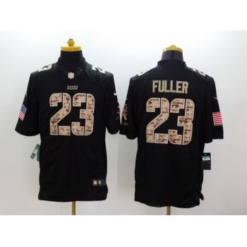 Nike Chicago Bears #23 Kyle Fuller Salute to Service Black Limited Jersey