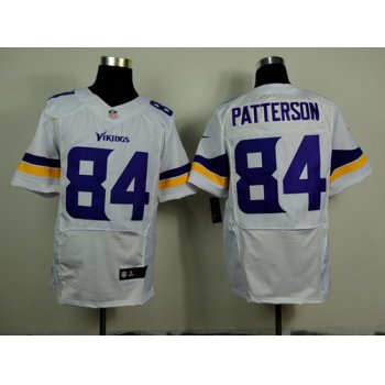 Nike Minnesota Vikings #84 Cordarrelle Patterson 2013 White Elite Jersey