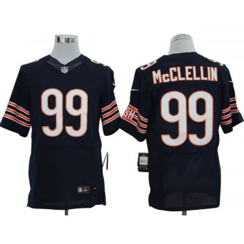 Size 60 4XL-Shea McClellin Chicago Bears #99 Blue Stitched Nike Elite NFL Jerseys