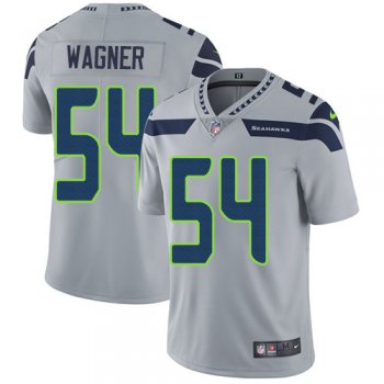 Nike Seattle Seahawks #54 Bobby Wagner Grey Alternate Men's Stitched NFL Vapor Untouchable Limited Jersey