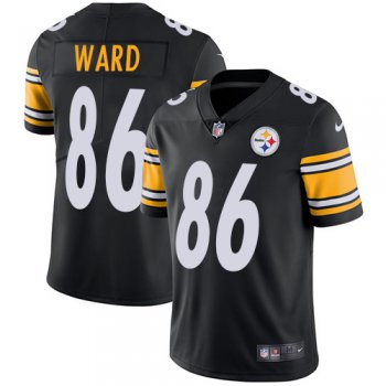 Nike Pittsburgh Steelers #86 Hines Ward Black Team Color Men's Stitched NFL Vapor Untouchable Limited Jersey