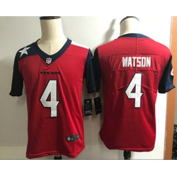 Men's Houston Texans #4 Deshaun Watson Red 2018 Vapor Untouchable Stitched NFL Nike Limited Jersey