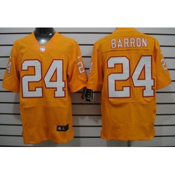 Nike Tampa Bay Buccaneers #24 Mark Barron Orange Elite Jersey