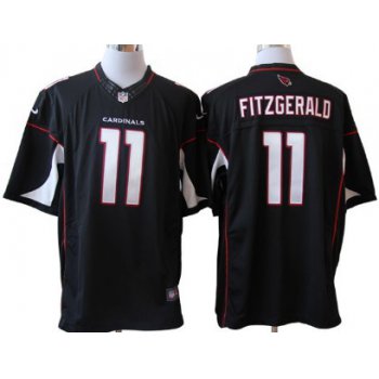 Nike Arizona Cardinals #11 Larry Fitzgerald Black Limited Jersey