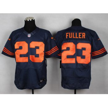Nike Chicago Bears #23 Kyle Fuller Blue With Orange Elite Jersey