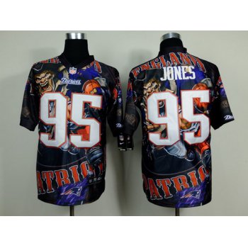 Nike New England Patriots #95 Chandler Jones 2014 Fanatic Fashion Elite Jersey