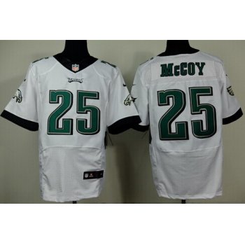 Nike Philadelphia Eagles #25 LeSean McCoy 2014 White Elite Jersey