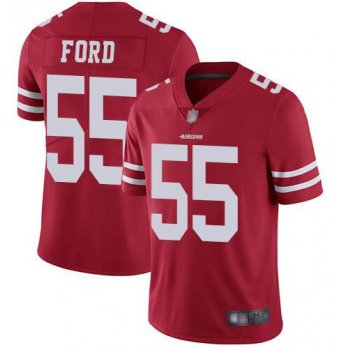Nike 49ers 55 Dee Ford Red Vapor Untouchable Limited Jersey
