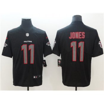 Nike Atlanta Falcons #11 Julio Jones Black Vapor Impact Limited Jersey