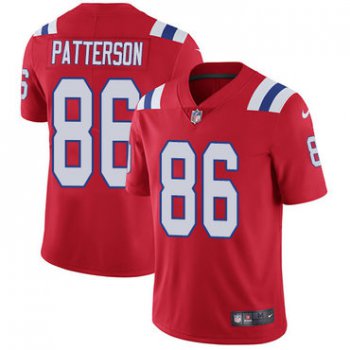 Nike Men's New England Patriots #86 Cordarrelle Patterson Red Alternate Vapor Untouchable Limited Jersey