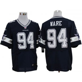 Size 60 4XL-DeMarcus Ware Dallas Cowboys #94 Navy Blue Stitched Nike Elite NFL Jerseys