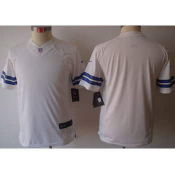 Men's Nike Dallas Cowboys Blank White Limited Jersey